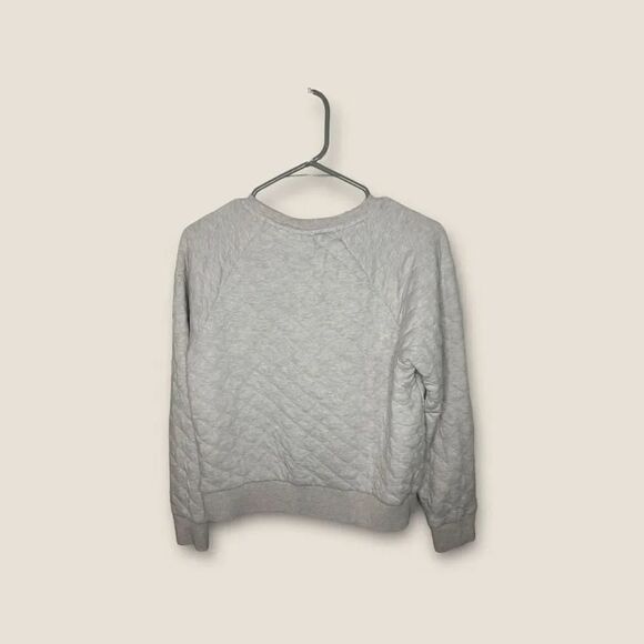 Patagonia Organic Cotton Quilt Crew Sweatshirt Gray Small - Picture 4 of 7